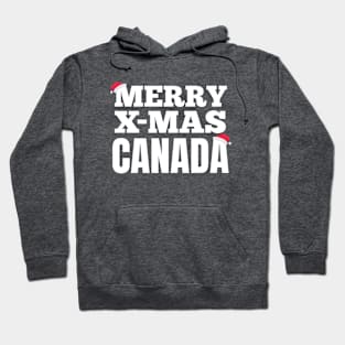 Merry X-Mas Canada Hoodie